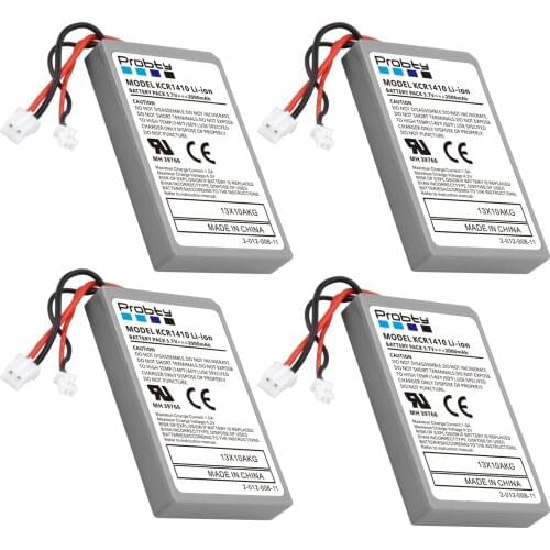 4 Pcs For Sony PS4 PS4 Pro battery Dualshock4 V1 wireless controller battery CUH-ZCT1E CUH-ZCT1U CUH-ZCT2 or CUH-ZCT2U