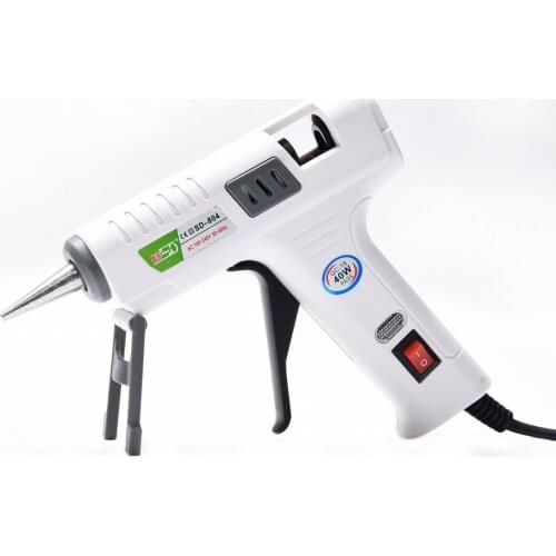 40W Hot Melt Glue Gun Multifunctional DIY with Industrial Glue Stick Mini Electric Heat Exchanger Tool EU US Plug Optional