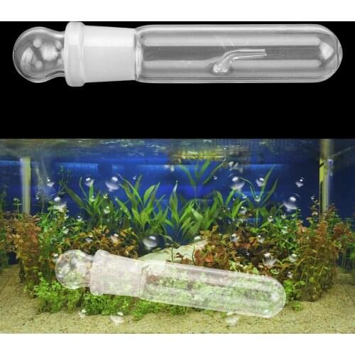 Aquarium Fish Tank Fish Tank Cleaning Tools Planaria Leech Catcher Clear Glass Aquarium Pest Catcher Single Hole