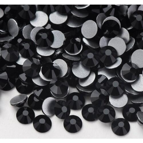 Non Hot Fix Rhinestones / Rhinestones for Nail SS3 - SS40 All Sizes Clear Multi Colors Glass Crystal Stones for Nail Decoration