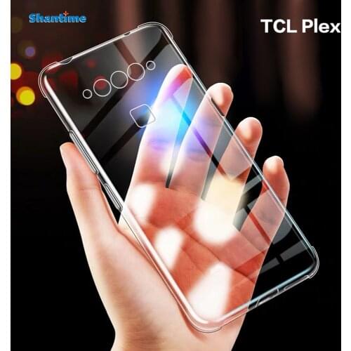 For TCL Plex Case Ultra Thin Crystal Clear Shock Absorption Technology Bumper Soft TPU Cover CaseFor TCL Plex T780H 6.53"