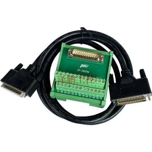 DB25 Male/female Terminal Block with 1.5m Cable Servo Drive Adapter Board ADAM-3925