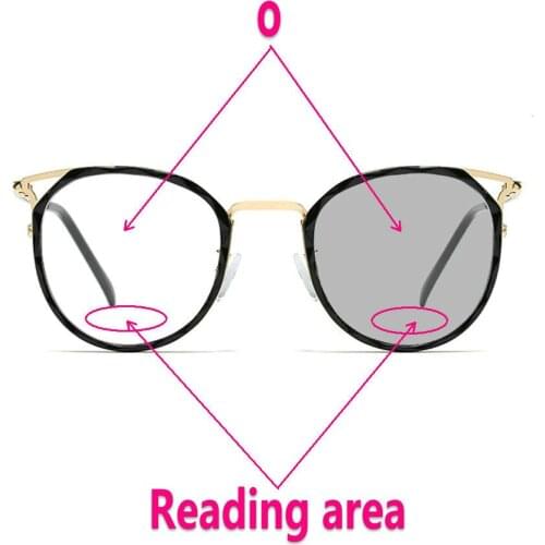 Photochromic Bifocals Reading Glasses For Women Men Double Light Driving Fishing Multi-focus Presbyopic Sunglasses with Box NX
