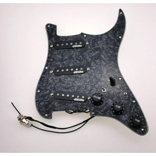 Guitar Pickups Stratocas 7-Way type fully loaded pickguard Wilkinson WVS 60s Alnico5 SSS Single Coil