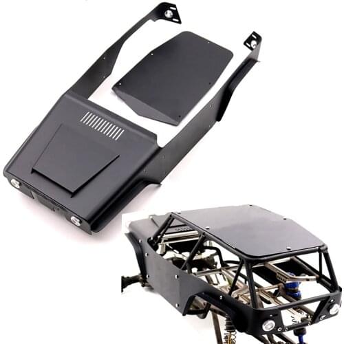 CNC Stainless Steel Car Shell High Simulation Car Body Shell for Axial Wraith 90020 RC Car Accessories