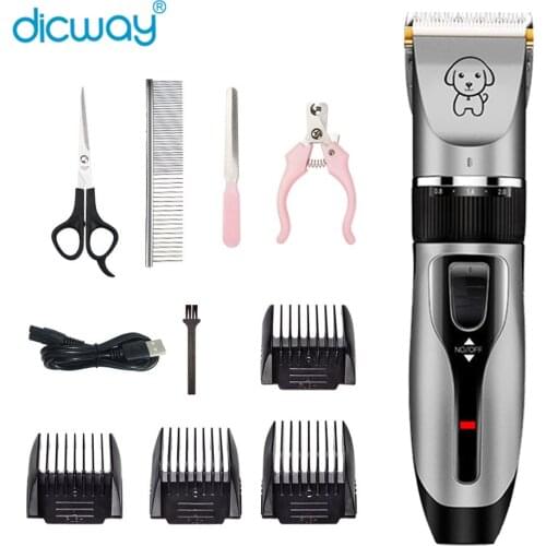 Foot shaving device Professional Pet Hair Trimmer Electric Shaver Rechargeable Dog Cat Low-Noise Grooming Shaver Machine Clipper