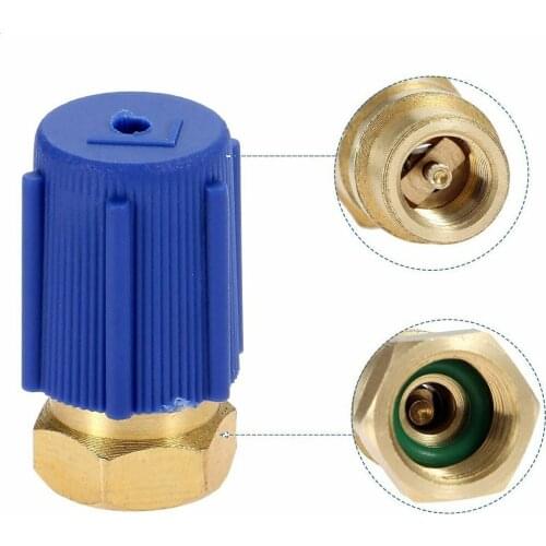 Car A/C Retrofit Valve Conversion Adapter High/Low Voltage AC Fitting Automobiles Air Conditioner BPV31 Bullet Piercing Tap Kit