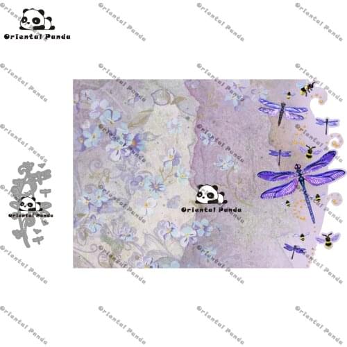 New Dies 2020 Camper Van Metal Bumblebees and dragonflies on the edge Dies diy Dies photo album cutting die Scg new die for 2021