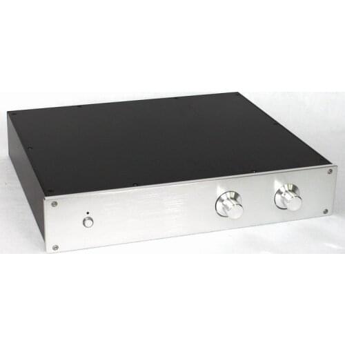WA116 Full Aluminum Amplifier Chassis/Preamplifier/Pipe/AMP Housing/ DIY Box (425 * 80 * 352mm)