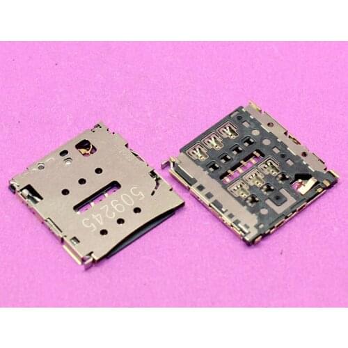 YuXi Sim card socket for HUAWEI honor P6 P6-C00 P6-U00 P6-T00 MediaPad X1 7D-501u memory card tray slot reader module