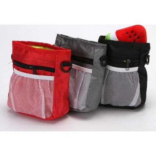 Detachable Pet Training Treat Snack Bag Dog Pouch Feed Pocket Waist Shoulder Bags