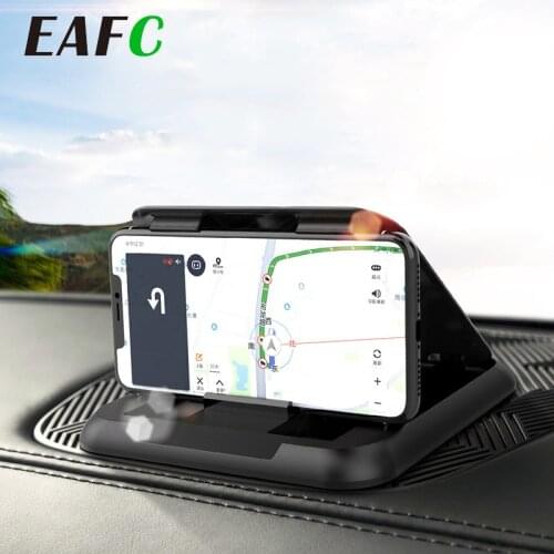 Universal Car Cell Phone Holder Automobile Dashboard Sticking GPS Navigation Dashboard Auto Stand Mount Bracket Car Accessories