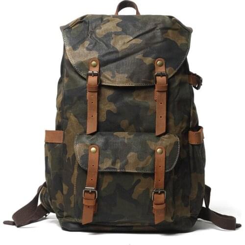VZVA Waterproof Mountaineering Bag Training Camping Backpack Tactical Camouflage Backpack Sports Outdoor TTravel Fitness Bag