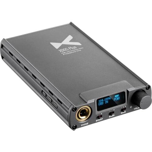 XDuoo XD-05 Plus Portable HiFi Audio Headphone Amplifier PCM 32bit/384kHZ DSD256 Coaxial OPTICAL Type-C USB AUX AK4493EQ DAC AMP