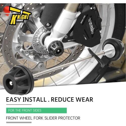 Front Wheel Fork Slider Protector Guard For BMW C400GT R1200RT R1200GS R1250GS R1250RT C400X Fourche Moto Accessories Crash Pad