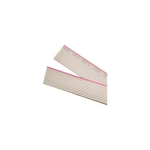 1 meter 1.27mm Spacing Pitch 12 pin 12P Grey Gray Flat Ribbon Data Cable Wire Connector AWG28 300V