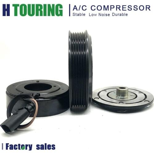 7V16 AUTO AC Air conditioning A/C Compressor Clutch 6PK 115MM For Volkswagen Lavida / Bora / POLO(DSL) 2012- 180820803C 12V