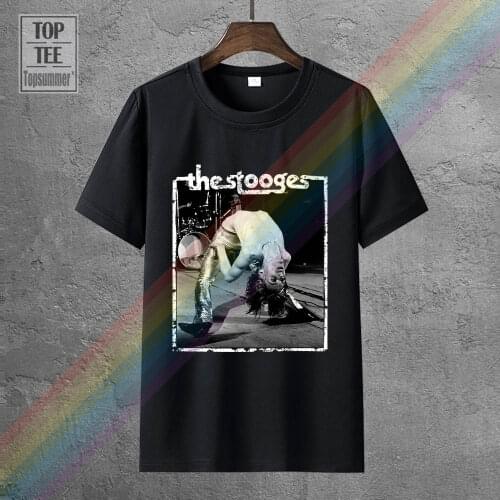 Iggy And The Stooges Iggy Pop Black Mens T Shirt Garage Punk Rock New York Dolls