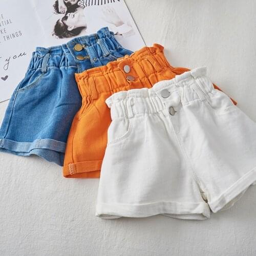 2020 Girl Summer Kids Children Fashion Hot Jeans Denim Shorts Three Colors