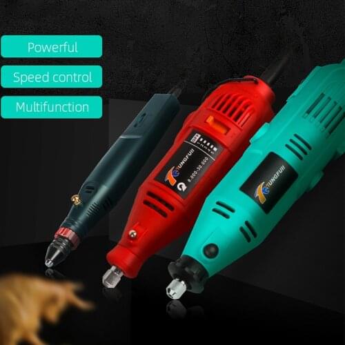 220V/110V electric Drill Engraving Mini Rotary Drill Dremel Rotary Tool Dremel Accessories engraving kit Woodworking Tool