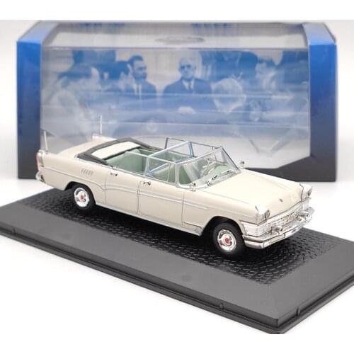 Diecast 1/43 1966 Russian Presidential Car Simulation Alloy Car Model Collection Decoration Souvenir Ornaments Display Toys