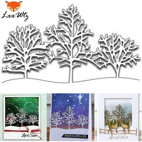 Metal Cutting Dies Stencils for DIY Scrapbooking Paper Cards Photo Album Decorative christmas dies Christmas tree
