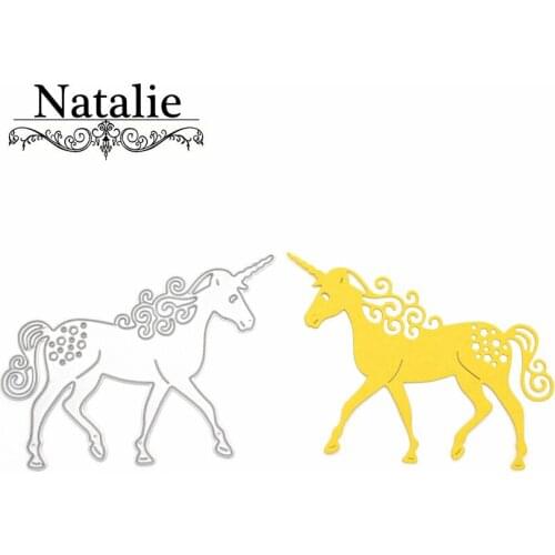 Horse Metal Cutting Dies Stencil Diy Scrapbooking Photo Album Card Paper Decorative Embossing Handmade Craft