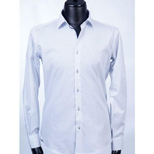 Mens Regular Fit Long Sleeve Dress Shirts Formal Business Social Simple Basic Design White Work Office Casual Shirt