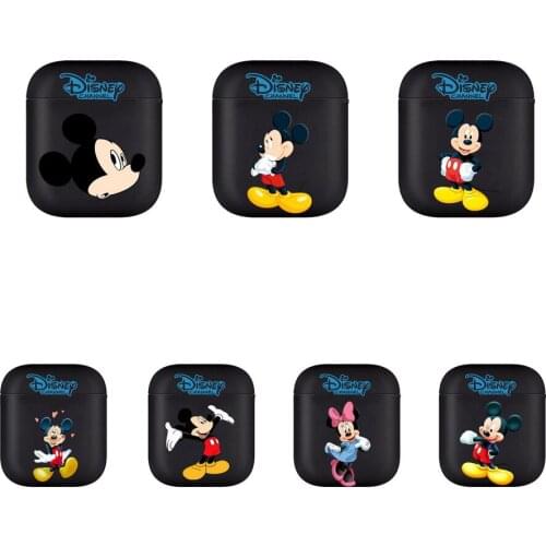 Mickey Soft Silicone Cases For Apple Airpods 1/2 Protective Bluetooth Wireless Earphone Cover For Apple Air Pods