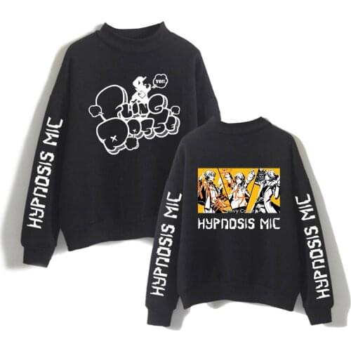 Hypnosis Mic 2021 New Turtleneck Sweatshirts Fashion Women/Men Autumn Long Sleeve Pullover Sweatshirts Streetwear Casual Tops