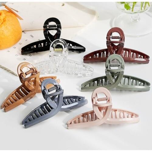 New Women Girls Cute Solid Simple Geometric Hair Claws Sweet Headband Hair Ornament Hairpins Hair Clips Fashion Hair Accessories