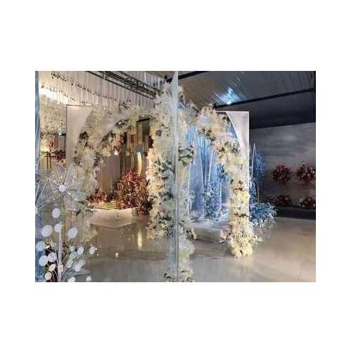 New wedding props four corners sticking film happiness pavilion handover ceremony area decoration channel hall lozenge arch