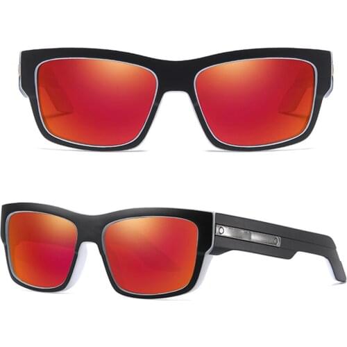 Classic Outdoor Shade Colorful Mirror Oversized Polarized Sunglasses Custom Made Myopia Minus Prescription Polarized Lens -1To-6