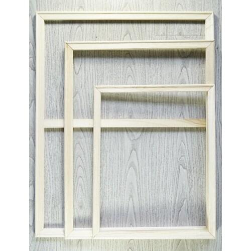 Frame For DIY Digital Painting By Numbers Modern Wall Art Canvas Painting Frame Home Decor Wooden Frame 40x50cm