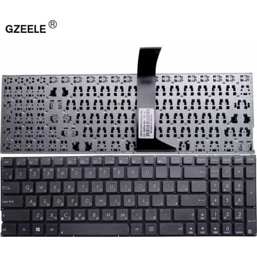 GZEELE russian Laptop keyboard FOR ASUS K550 A550 Y581 X550V X552C X550L F501 F501A F501U Y582 S550 D552C RU layout black RUSSIA