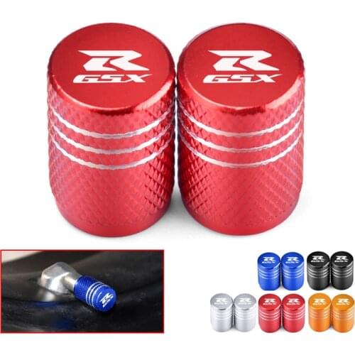 Motorcycle Tire Valve Dustproof Cap CNC Aluminum Tyre Rim Air Port Cover For Suzuki GSXR 600 750 1000 K1 K2 K3 K4 K5 K6 K7 K8 K9