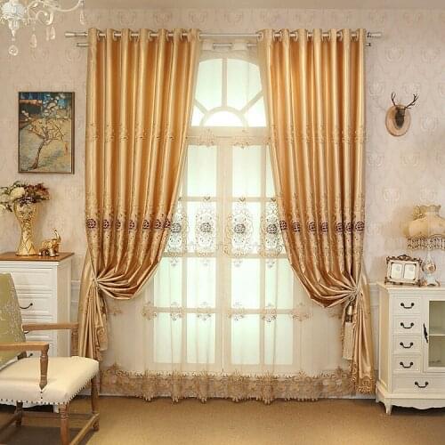 Light Luxury Velvet Curtains Modern American Style American Minimalist Bedroom Windows and Full Blackout Curtains