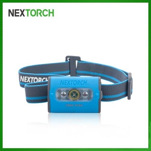 NEXTORCH Ultra Bright Multi-mode 220 Lumens LED Headlamp 3*AAA Battery White Red LED S.O.S Camping Outdoor Headlight #TREK STAR