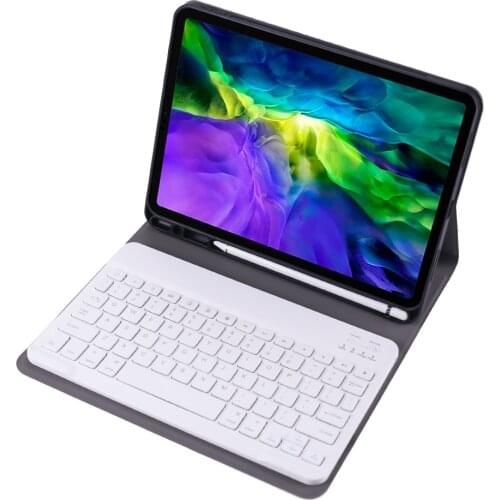 For Ipad Air 4th 10.9'' 2020 Case Ultra Slim Detachable Wireless Bluetooth Tablet Keyboard Leather Cover with Pencil Holder