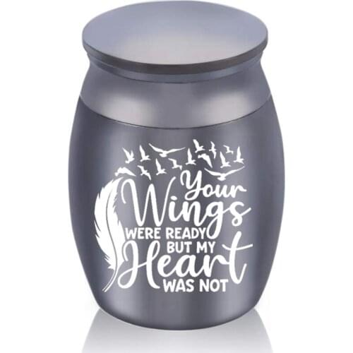Aluminum Alloy Cremation Urn With Five Colors Cremation Jar A Memorial To The Ashes Of A Deceased Relative/Pet