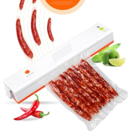 Vacuum Sealer Packaging Machine Household Food Film Sealer Vacuum Packer Keep Food Fresh Meal Fresh Saver Package Resealer