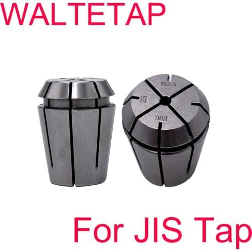 WALTETAP CNC ERG 16 20 25 32 High Precision Front Round Rear Collet Tapping Chuck Tap Rigid Lock Spring Collet Chuck For JIS Tap