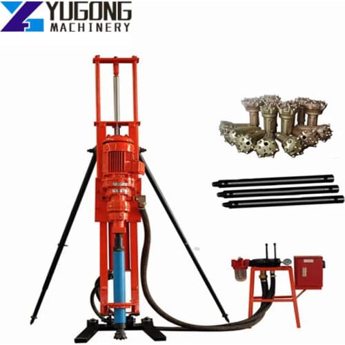 YGD-70 Portable Open-Air Blasting Hole DTH Drilling Rig Electric Borehole Drill Rig Machinery for Construction Quarry Rock Blast