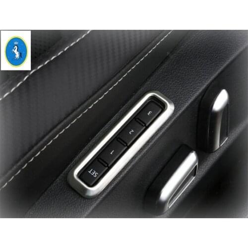 Yimaautotrims Seat Memory Adjustment Switch Button Decoration Cover Trim Fit For Volkswagen Arteon 2018 2019 2020 Auto Accessory