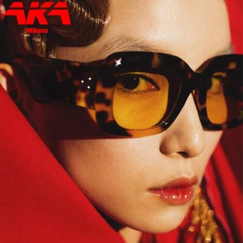 AKAgafas 2021 Sunglasses Women Leopard Sun Glasses Women Retro Glasses Brand Designer Eyewear for Women Classic Gafas De Hombre