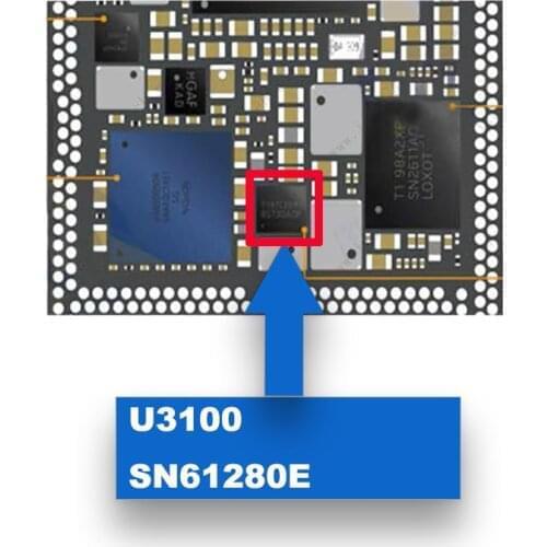 10PCS/LOT U3100 SN6128E 61280E SN61280E for iphone 11 PRO MAX X 8 8p XS XS-MAX XR System Power Boost IC VDD BOOST CHIP