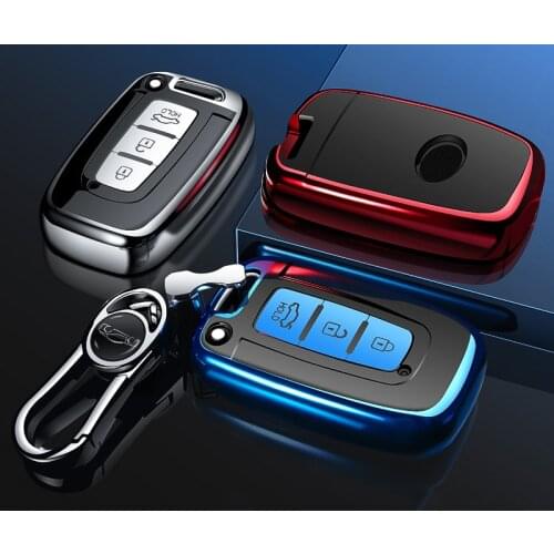 For Hyundai Long Move IX35 Sonata 8 Kia Chi Ran K2 Furui Di k5 Hight quality TPU key case cover Key case protective shell holder