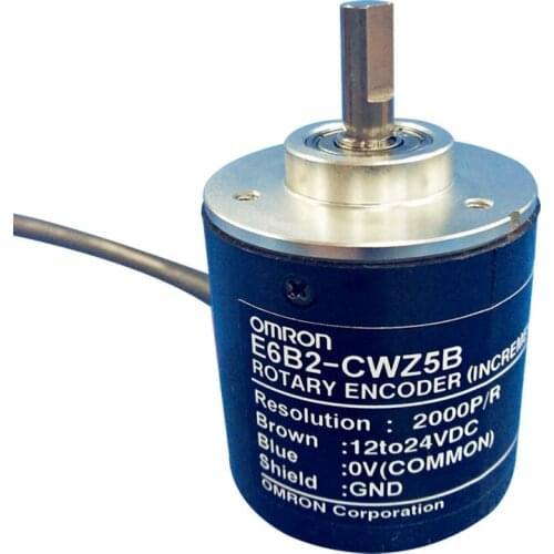 E6B2CWZ5B OMRON ABZ 3-phase Rotary Encoder E6B2-CWZ5B 10/20/30/100/200/300/360/500/1000/1800/2000/2500P/R DC12-24V, PNP output