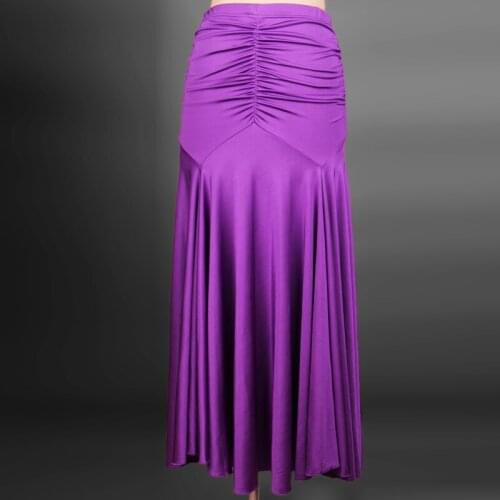 Customize waltz Latin salsa tango rumba Cha cha Quick step Fox trot square dance practice Dance skirt
