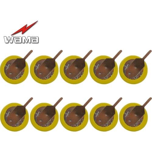 10x Wama CR927 3V 30mAh Button Cell Battery Welding Solder 2 Pins Watch Accessories DL927 ECR927 Coin batteries